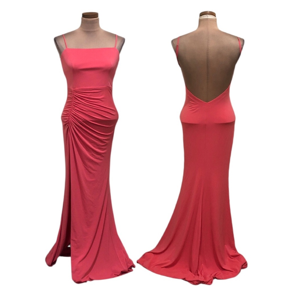 NWT Katie May Great Kate Maxi Dress Size Small Coral Pink